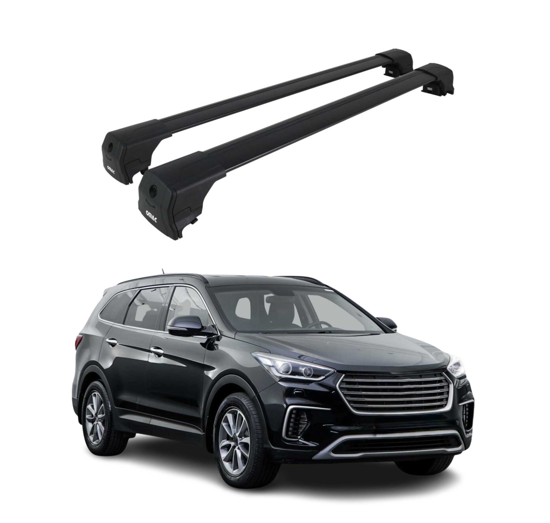 Krovni nosači HYUNDAI SANTA FE III 2013-2018 | aluminij | Molydon