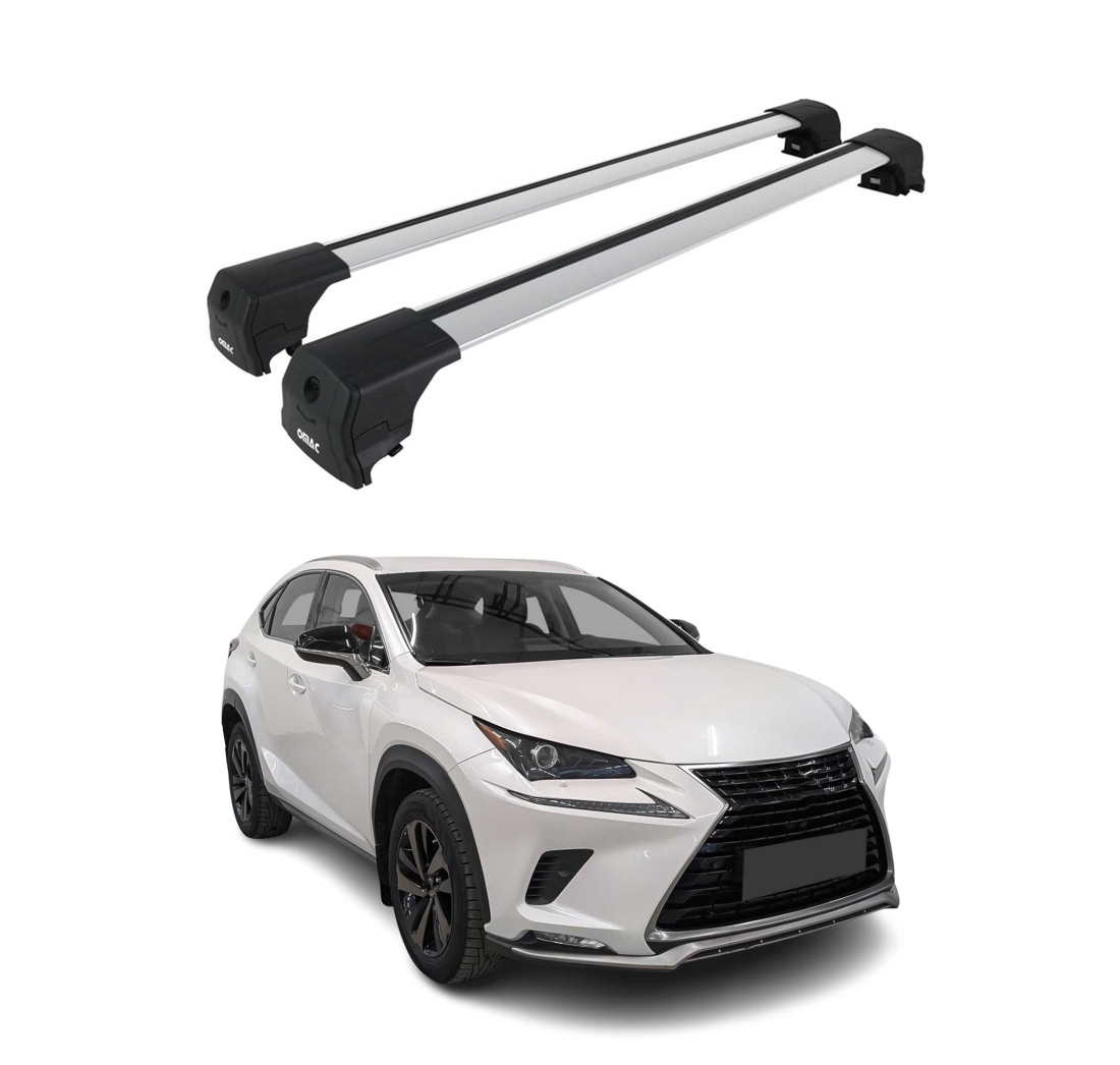 Krovni nosači LEXUS NX I 2015-2021 | aluminij | Molydon
