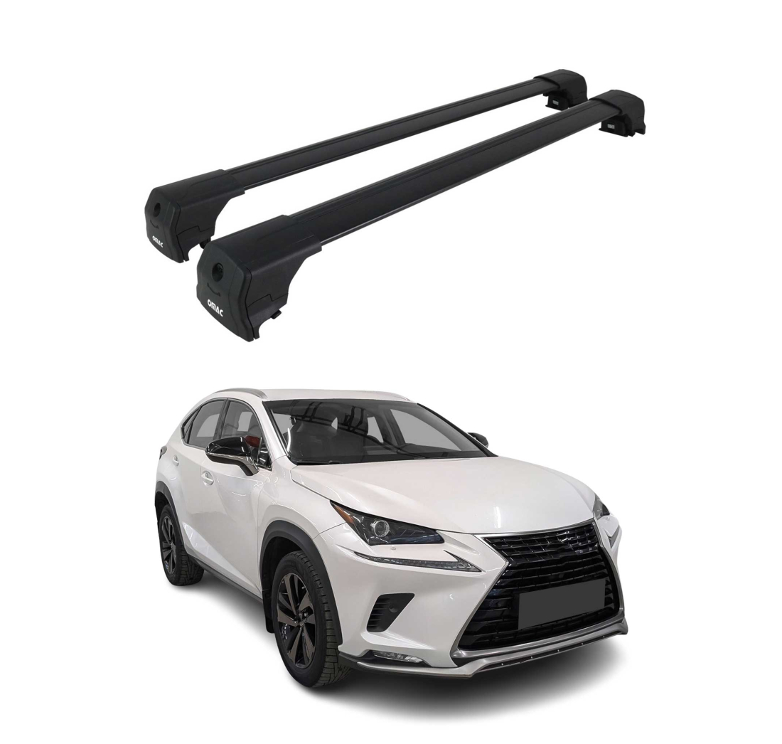 Krovni nosači LEXUS NX I 2015-2021 | aluminij | Molydon
