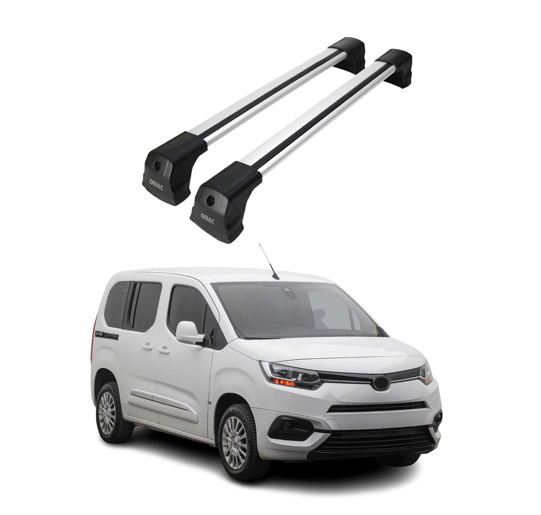 Krovni nosači TOYOTA PROACE CITY 2019- | aluminij | Molydon