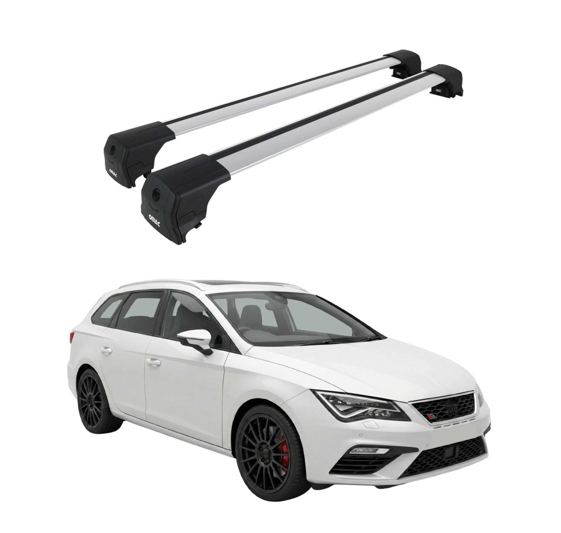 Krovni nosači SEAT LEON CUPRA ST III 2015-2020 | aluminij | Molydon