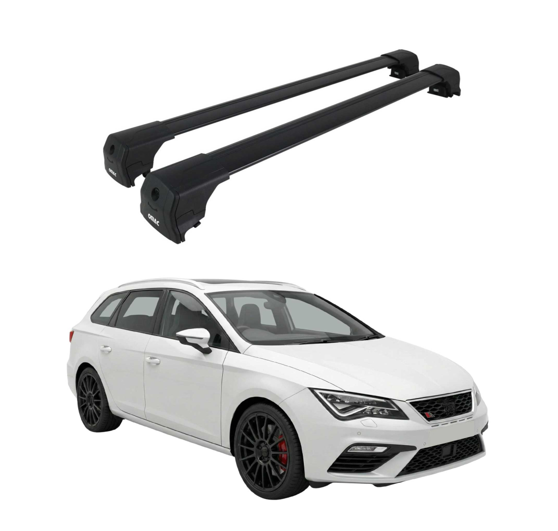 Krovni nosači SEAT LEON CUPRA ST III 2015-2020 | aluminij | Molydon