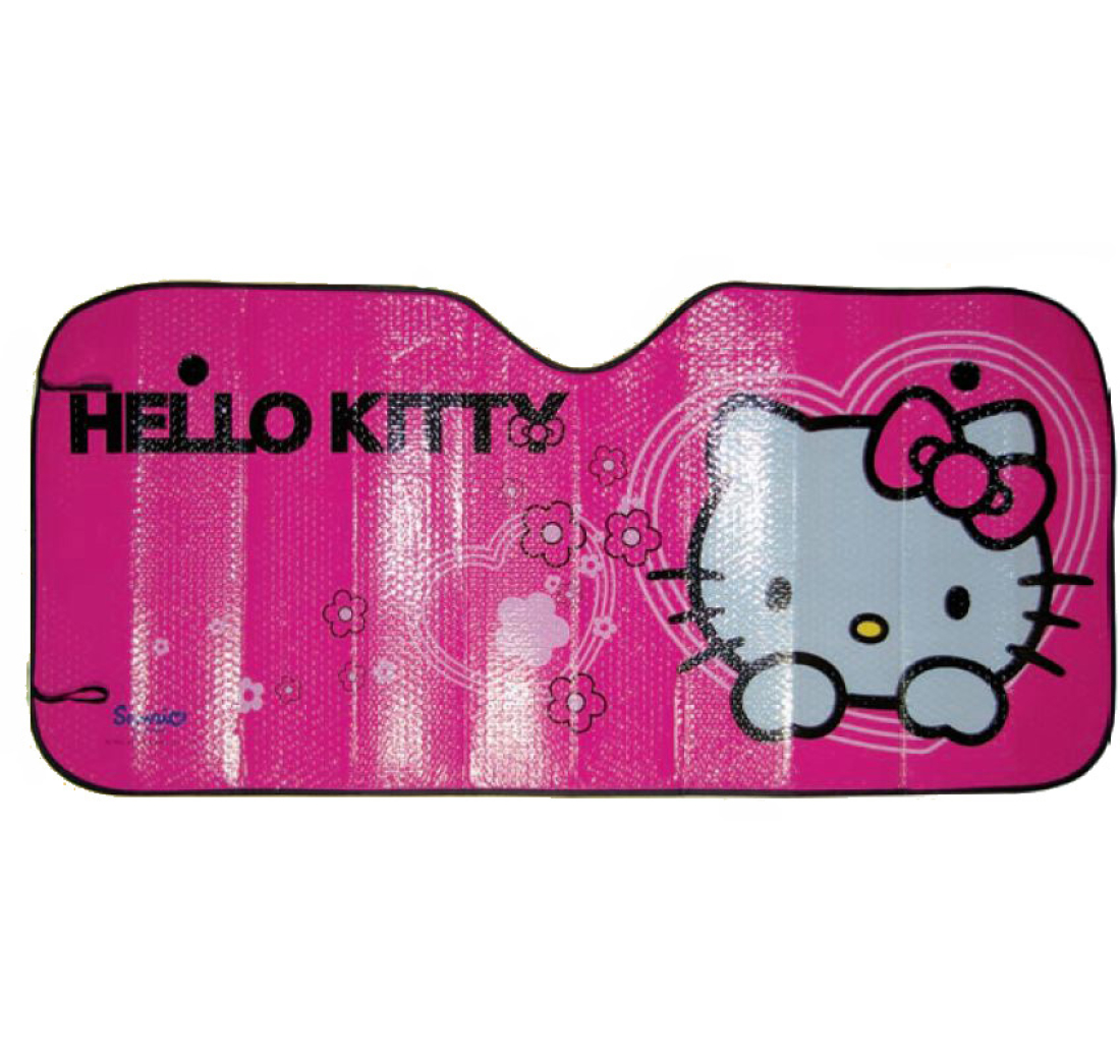 SJENILO ZA PREDNJE STAKLO ALU (zaštita od sunca) HELLO KITTY