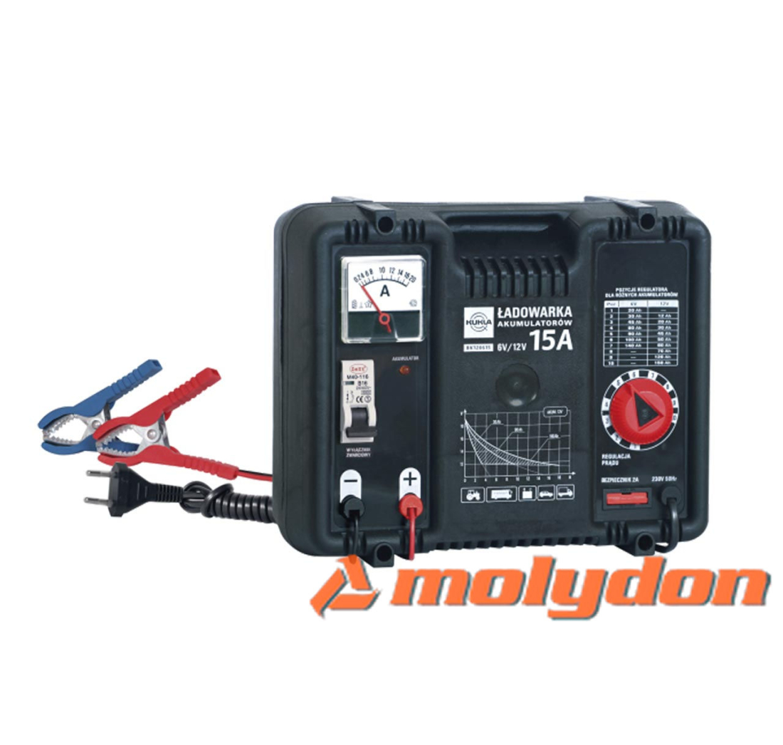 PUNJAČ AKUMULATORA KUKLA PRO BK5 12V 15A SA OSIGURAČEM