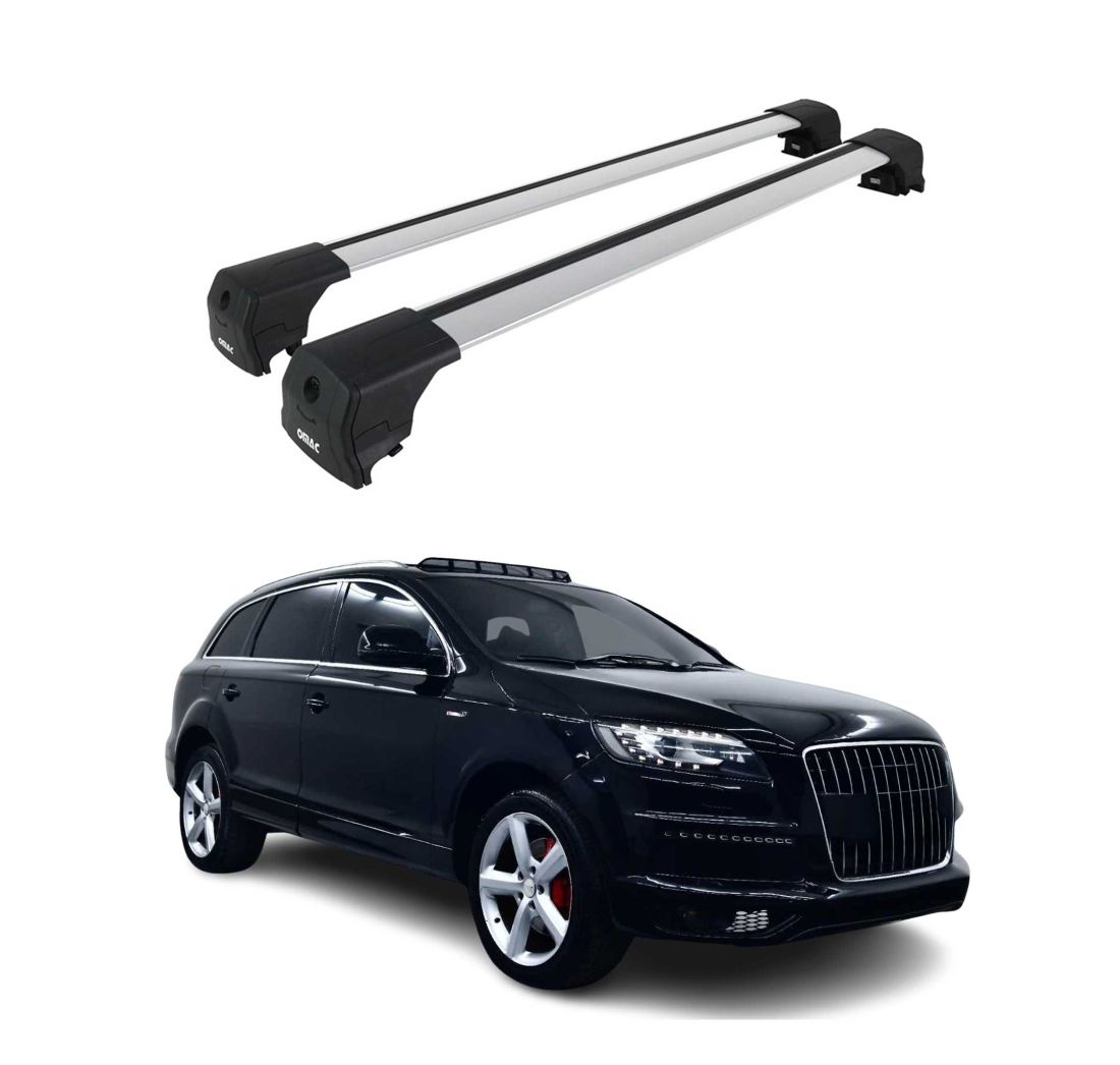 Krovni nosači AUDI Q7 4LB 2006-2015 | aluminij | Molydon