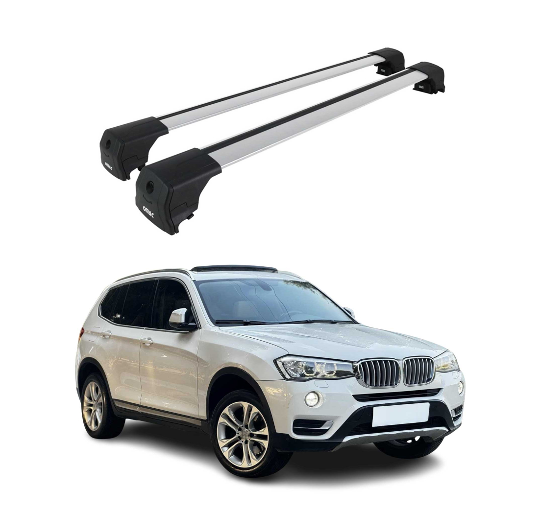 Krovni nosači BMW X3 F25 2010-2017 | aluminij | Molydon