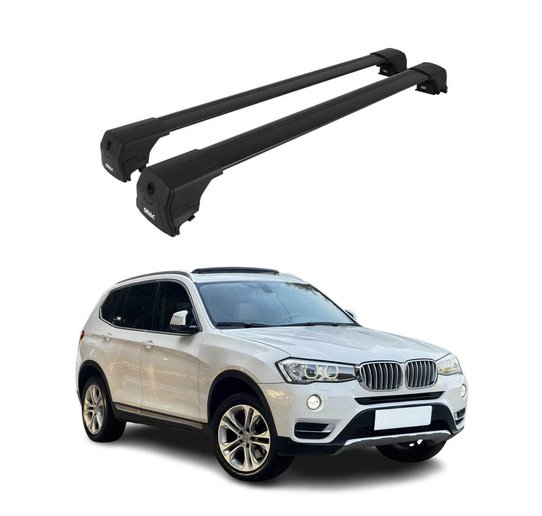 Krovni nosači BMW X3 F25 2010-2017 | aluminij | Molydon
