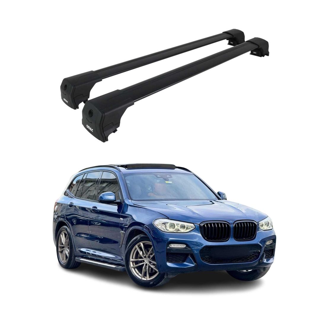 Krovni nosači BMW X3 G01 2017-2024 | aluminij | Molydon