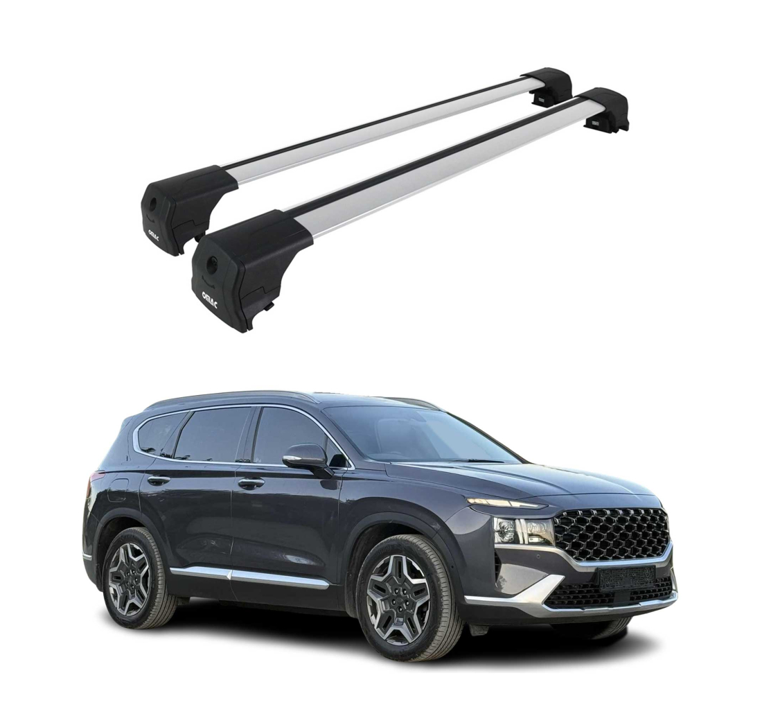 Krovni nosači HYUNDAI SANTA FE 2019-2023 | aluminij | Molydon