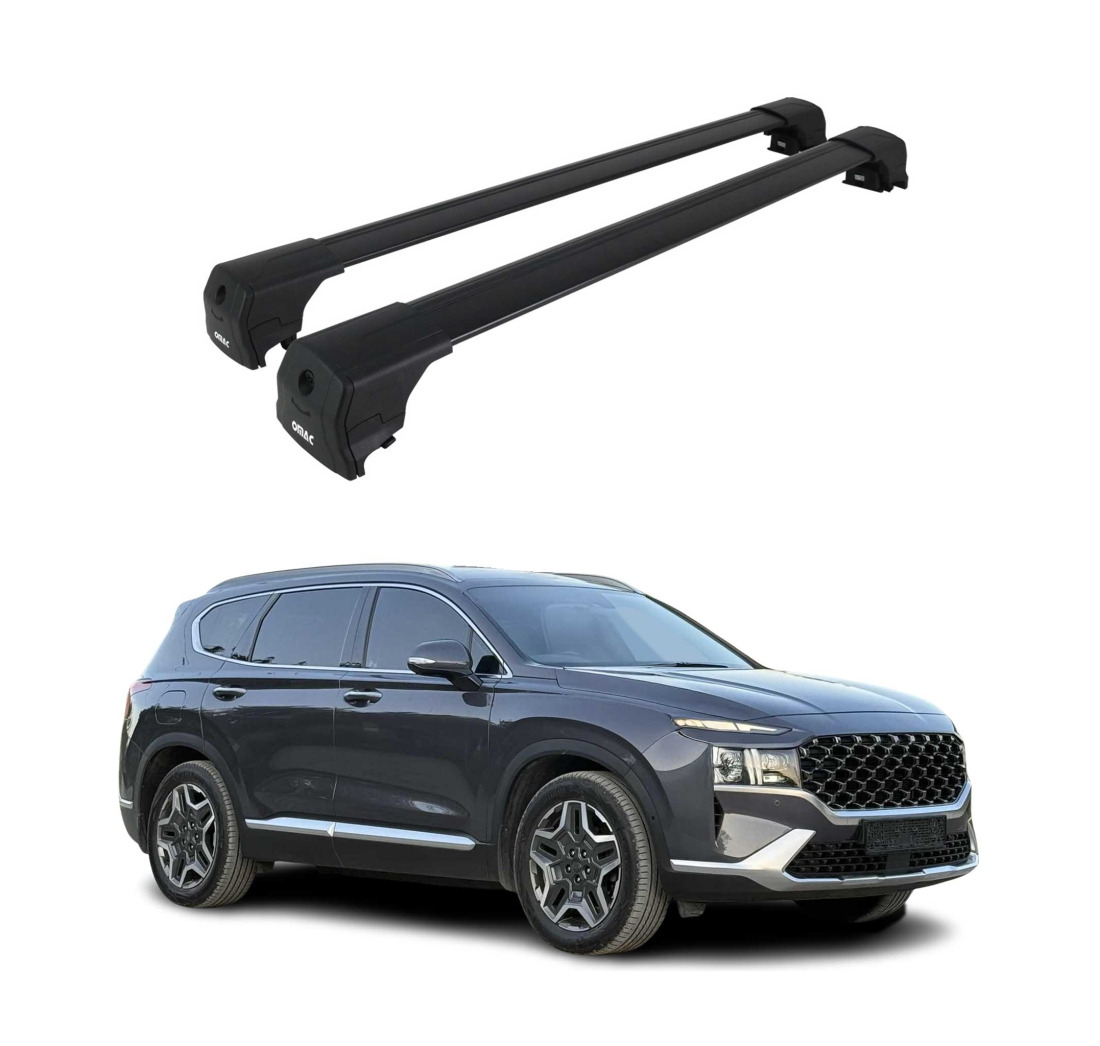 Krovni nosači HYUNDAI SANTA FE 2019-2023 | aluminij | Molydon