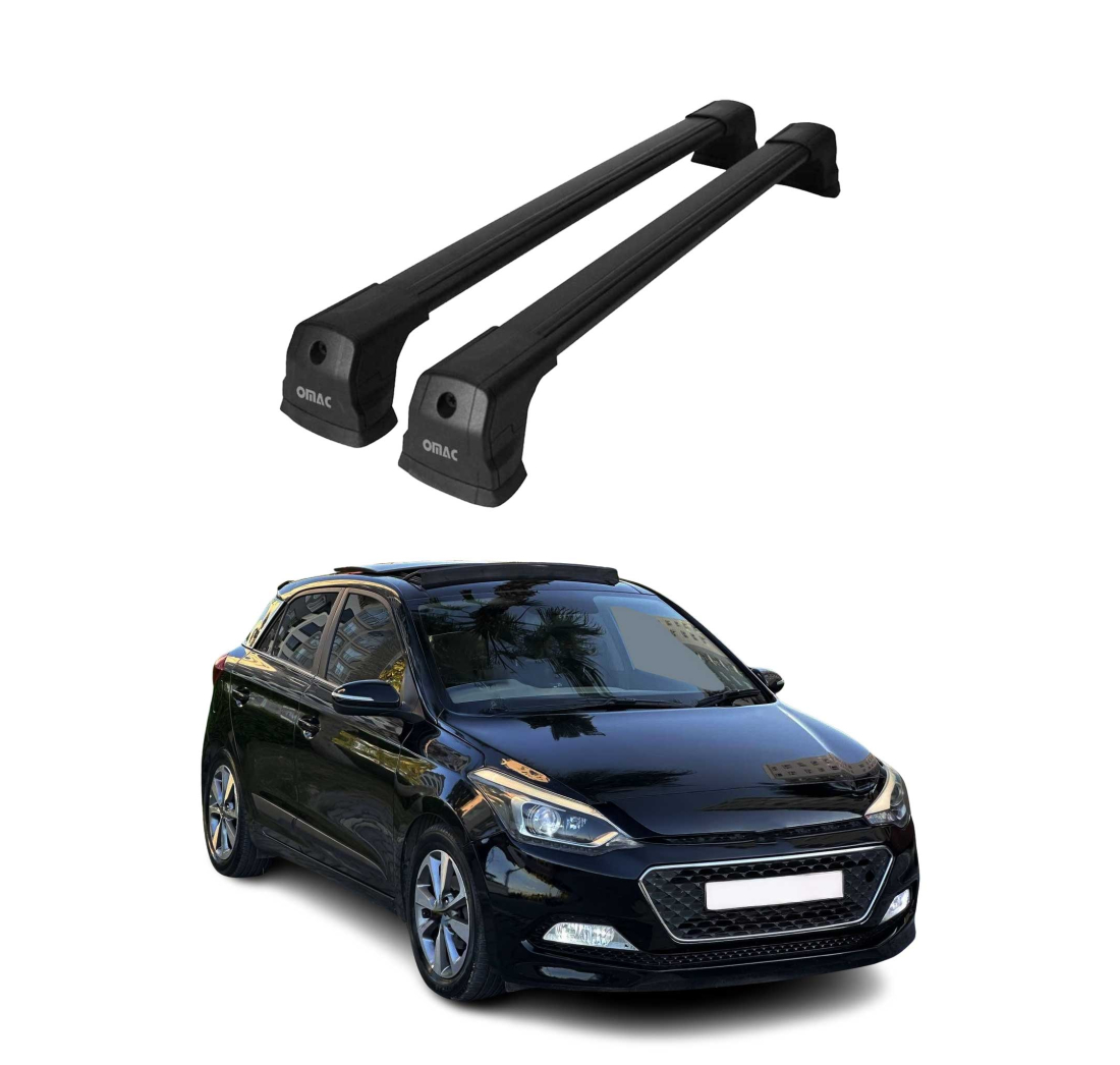 Krovni nosači HYUNDAI i20 2014-2020 | aluminij | Molydon
