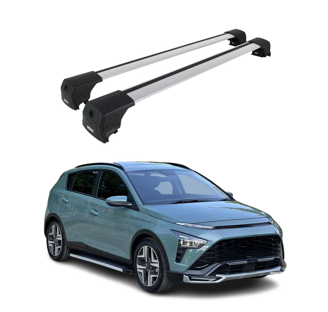 Krovni nosači HYUNDAI BAYON 2020-2023 | aluminij | Molydon
