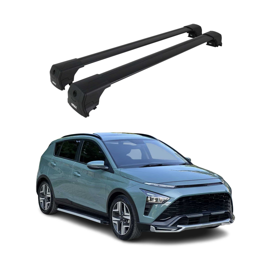 Krovni nosači HYUNDAI BAYON 2020-2023 | aluminij | Molydon