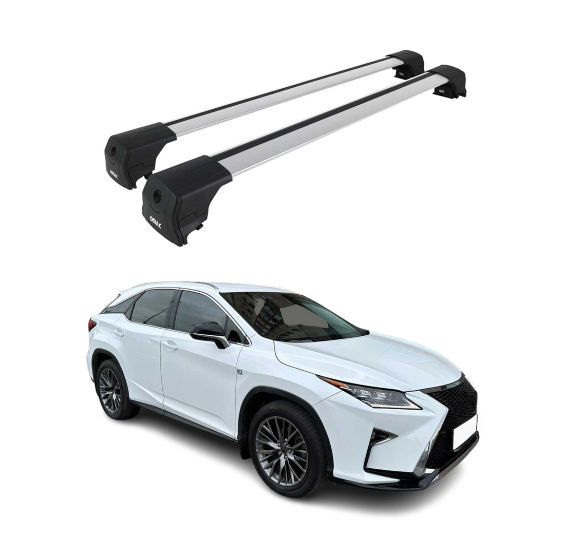 Krovni nosači LEXUS RX450H 2015-2023 | aluminij | Molydon
