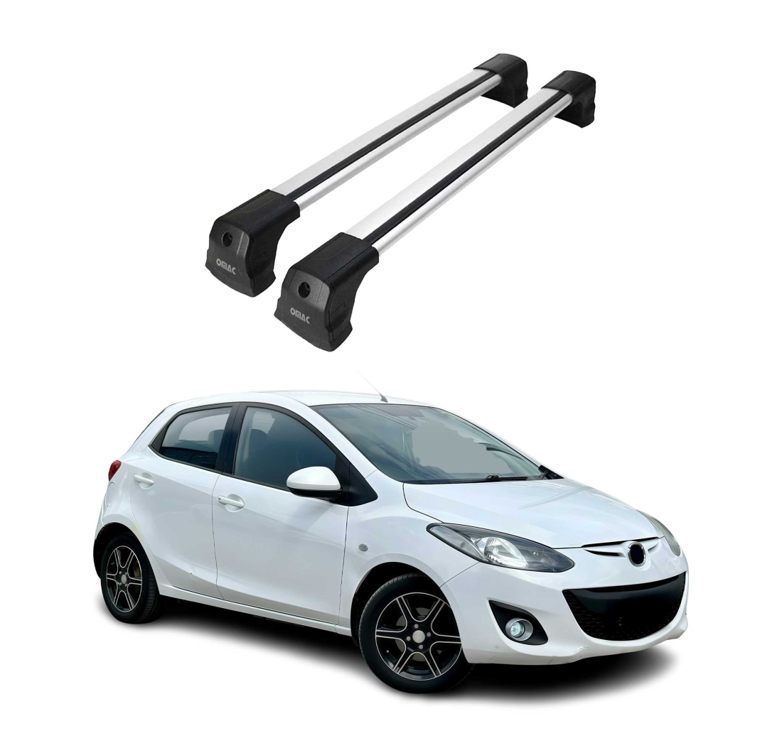 Krovni nosači MAZDA 2 2007-2015 | aluminij | Molydon