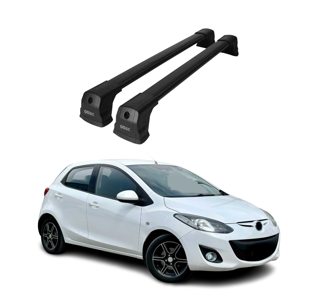 Krovni nosači MAZDA 2 2007-2015 | aluminij | Molydon