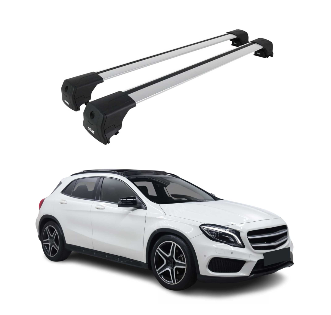 Krovni nosači MERCEDES GLA 2014-2020 | aluminij | Molydon