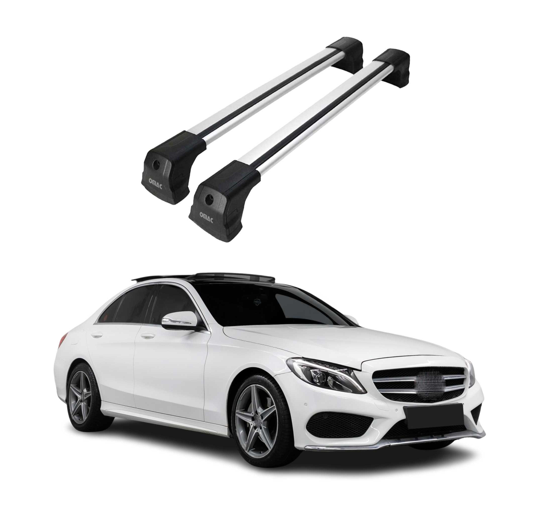 Krovni nosači MERCEDES C CLASS W205 2014-2021 | aluminij | Molydon