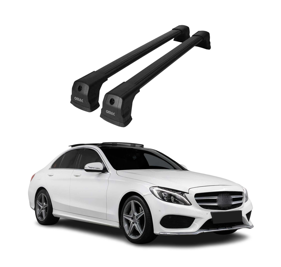 Krovni nosači MERCEDES C CLASS W205 2014-2021 | aluminij | Molydon