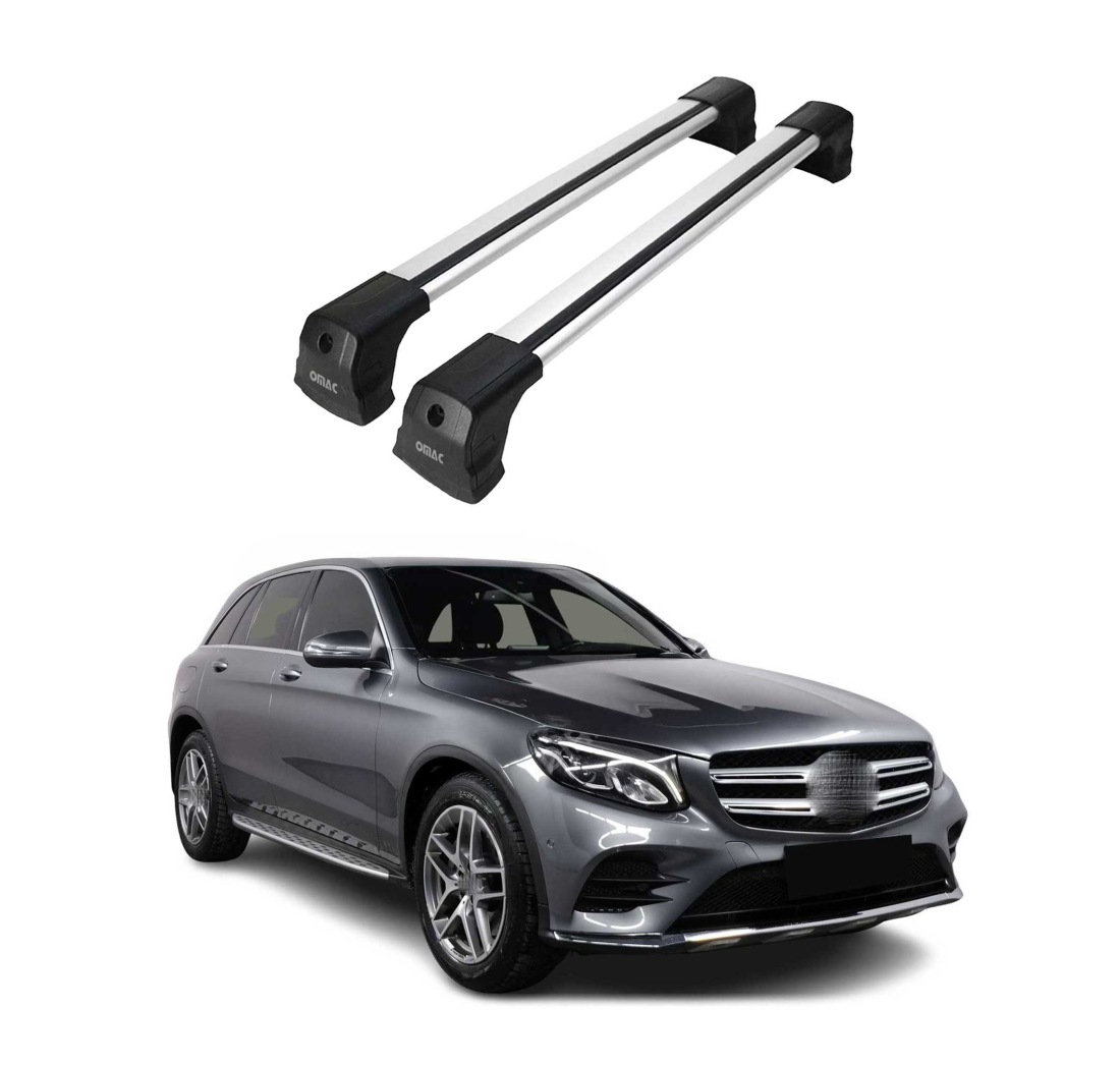 Krovni nosači MERCEDES GLC C253 2016-2019 | aluminij | Molydon