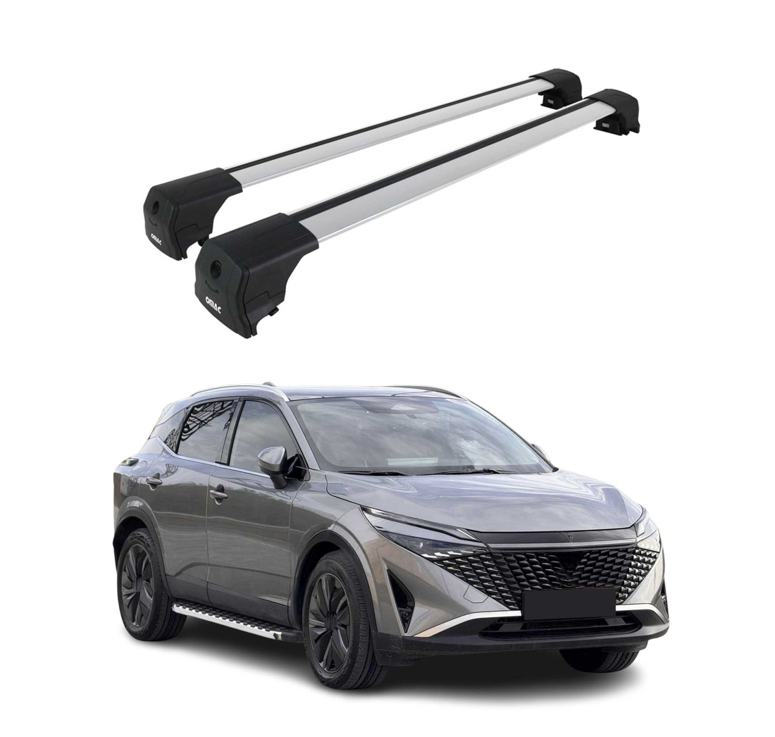 Krovni nosači NISSAN QASHQAI J12 2021-2023 | aluminij | Molydon