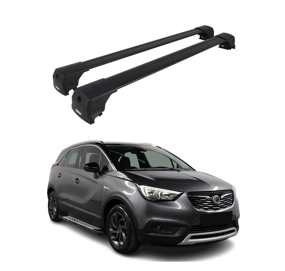 Krovni nosači OPEL CROSSLAND X 2017-2022 | aluminij | Molydon