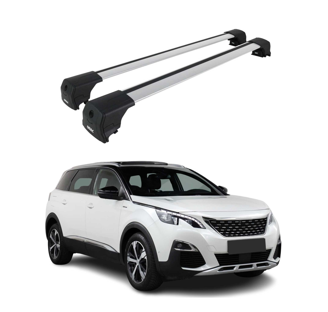 Krovni nosači PEUGEOT 5008 II 2017-2023 | aluminij | Molydon