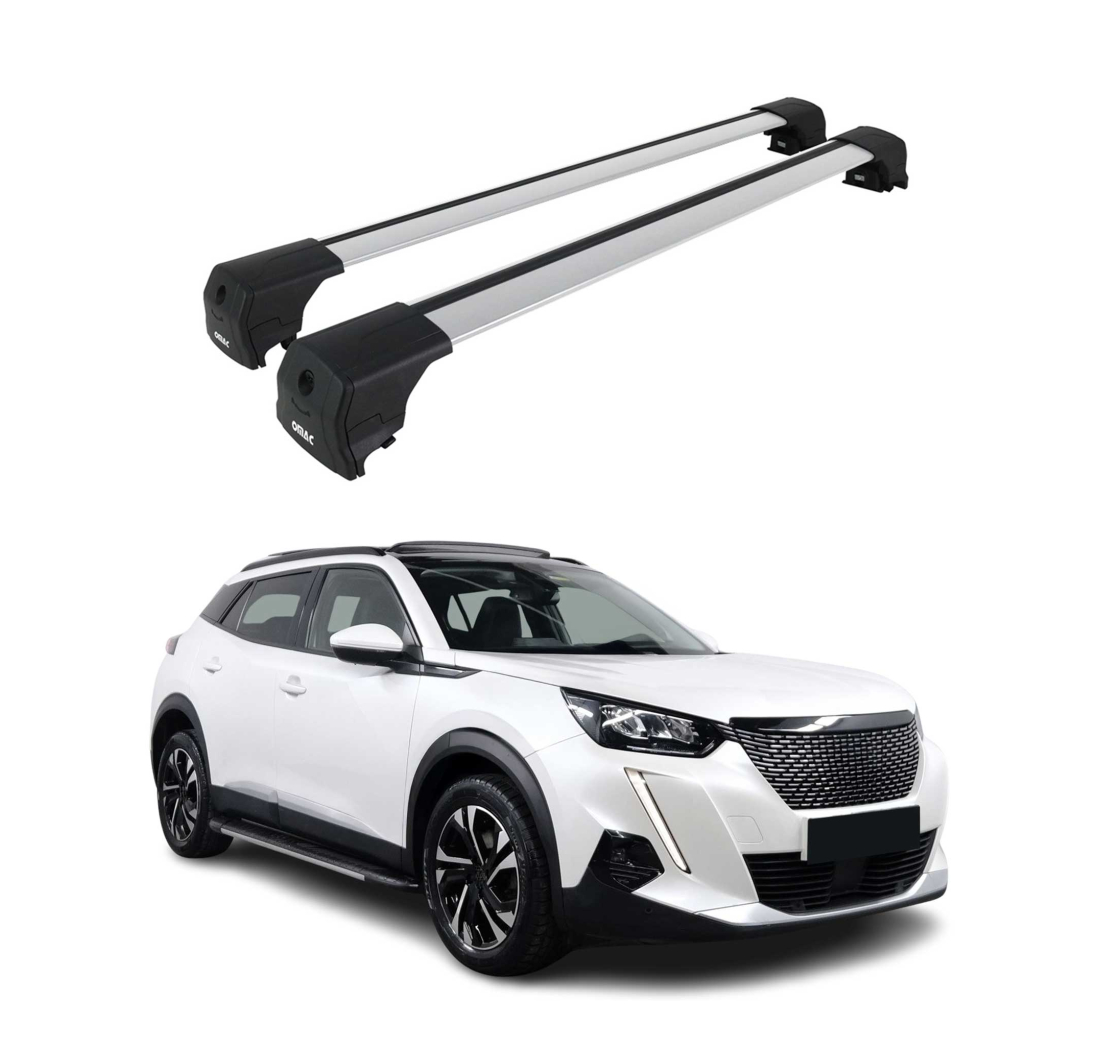 Krovni nosači PEUGEOT 2008 II 2020-2023 | aluminij | Molydon