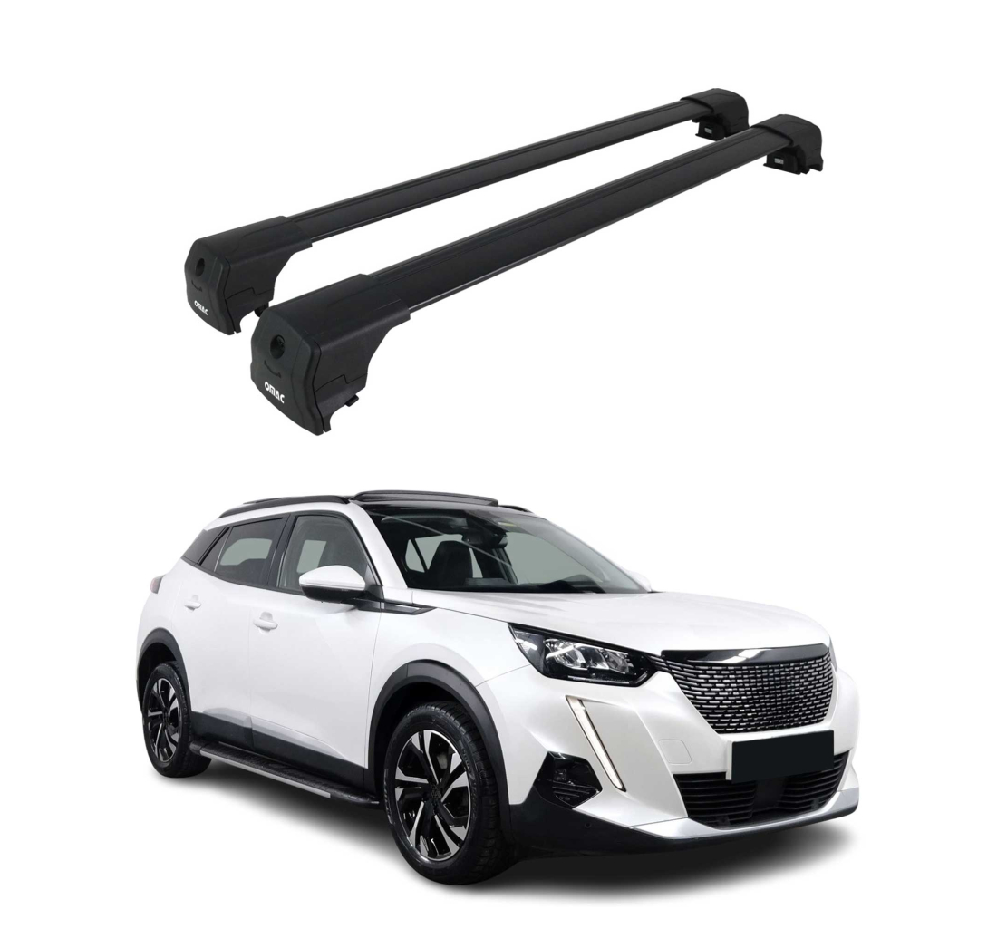 Krovni nosači PEUGEOT 2008 II 2020-2023 | aluminij | Molydon