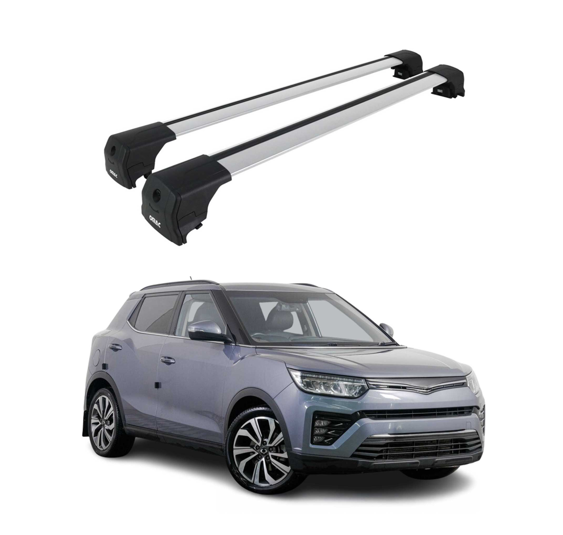 Krovni nosači SSANGYONG TIVOLI 2015- | aluminij | Molydon