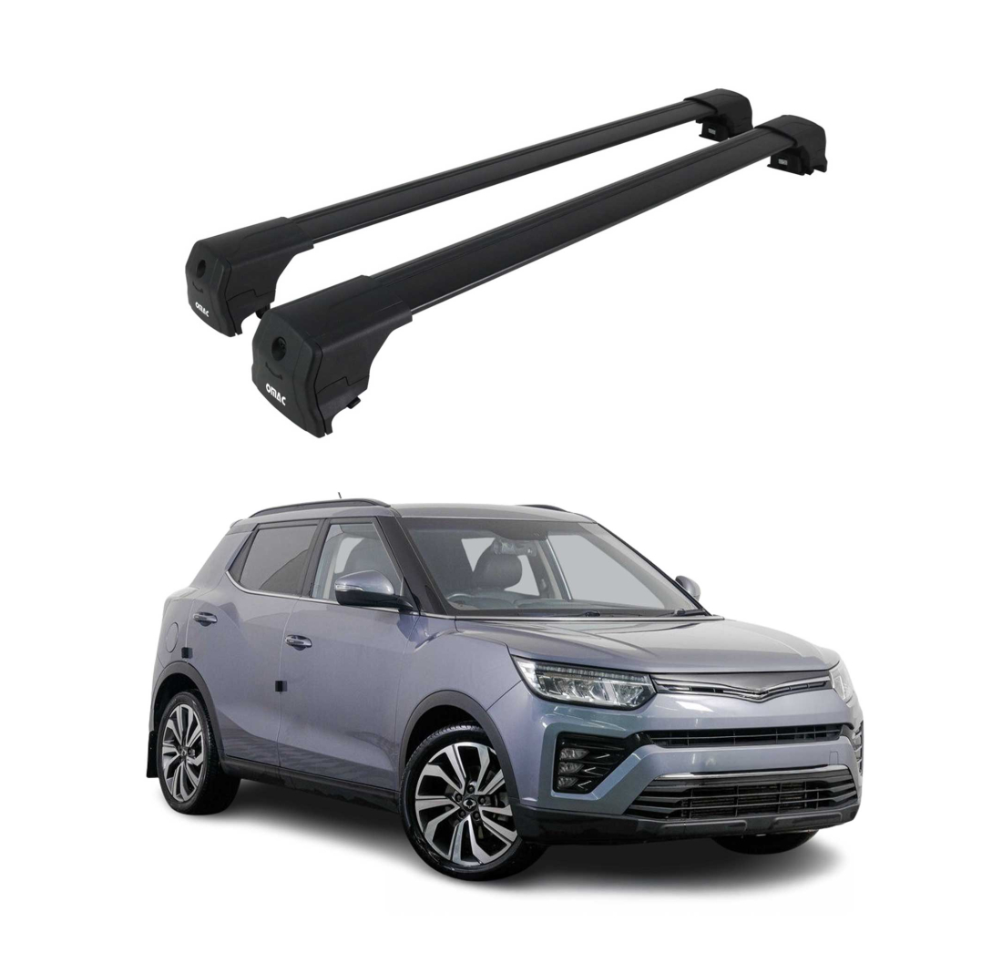 Krovni nosači SSANGYONG TIVOLI 2015- | aluminij | Molydon