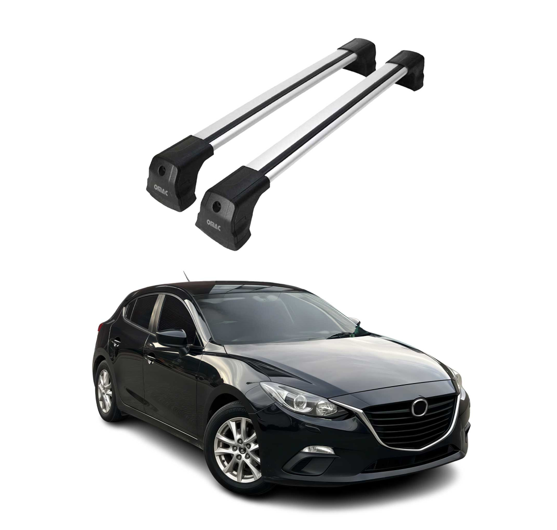 Krovni nosači MAZDA 3 2013-2019 | aluminij | Molydon