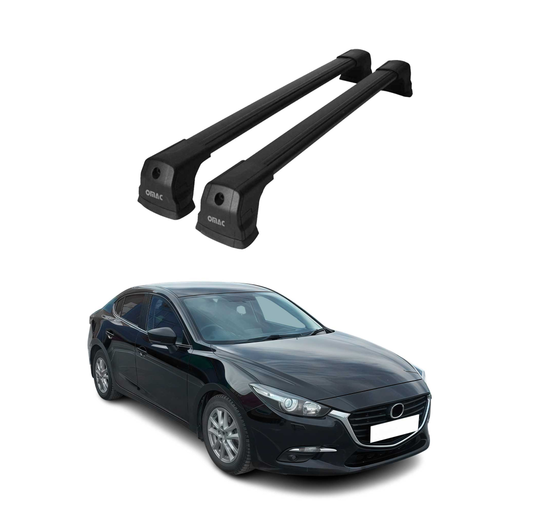Krovni nosači MAZDA3 BM SD 2013-2019 | aluminij | Molydon