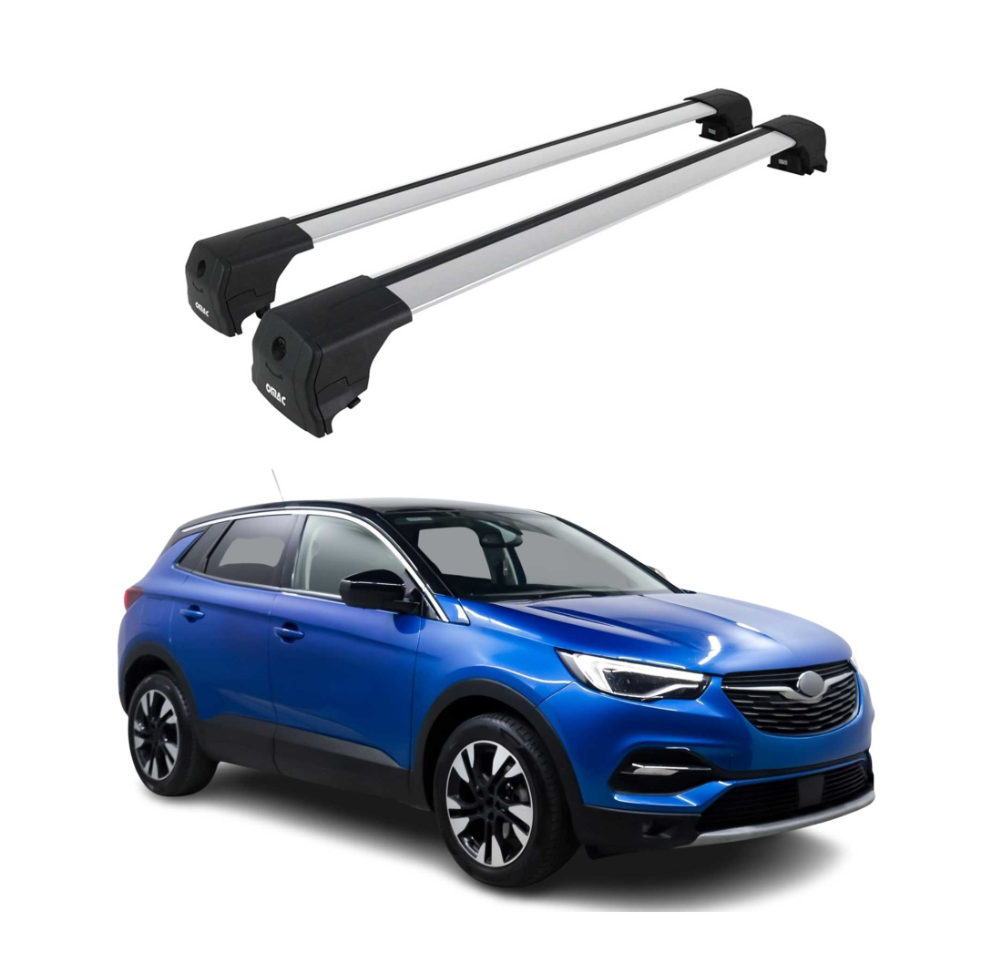 Krovni nosači OPEL GRANDLAND X 2017-2022 | aluminij | Molydon