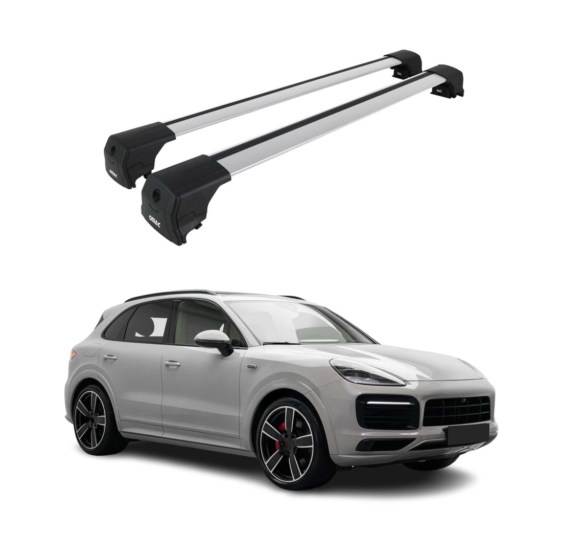 Krovni nosači PORSCHE CAYENNE III 9YA 2018- | aluminij | Molydon