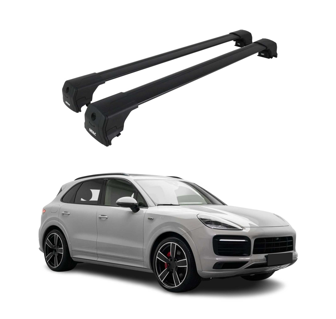 Krovni nosači PORSCHE CAYENNE III 9YA 2018- | aluminij | Molydon