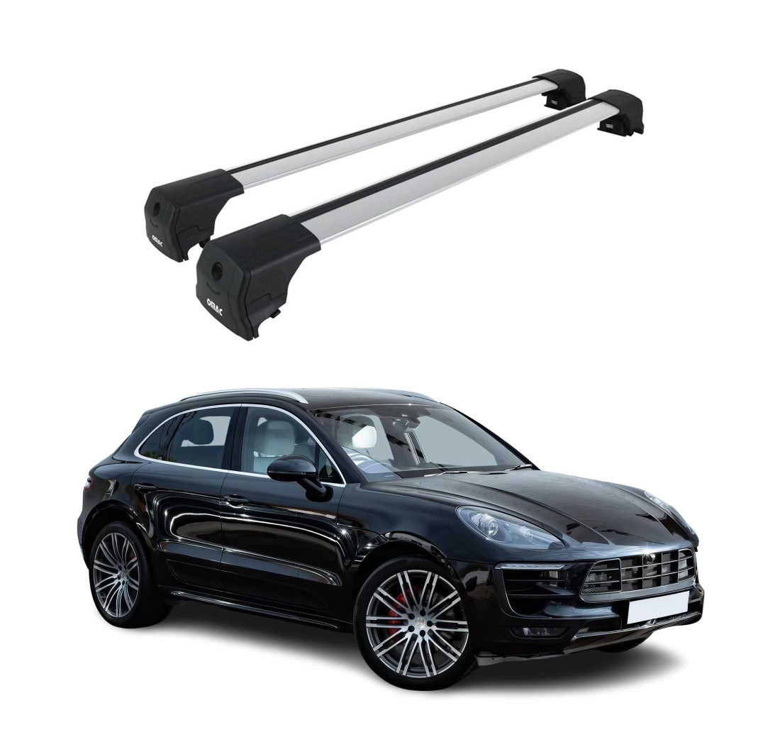 Krovni nosači PORSCHE MACAN I 2015- | aluminij | Molydon