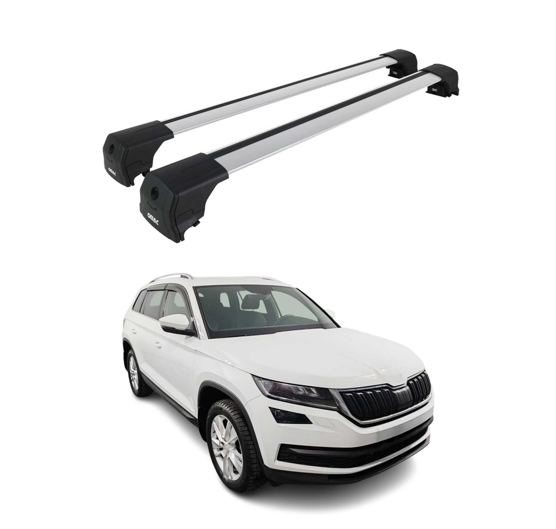 Krovni nosači SKODA KODIAQ 2017- | aluminij | Molydon