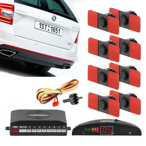 PARKING SENZORI 8 KOMADA - LED DISPLAY PARKING SENZORI 8 KOMADA - LED DISPLAY