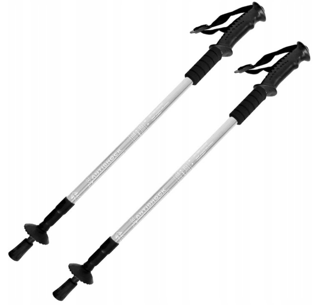 NORDIJSKI ŠTAP ZA HODANJE 135cm (PAR)-SIVI