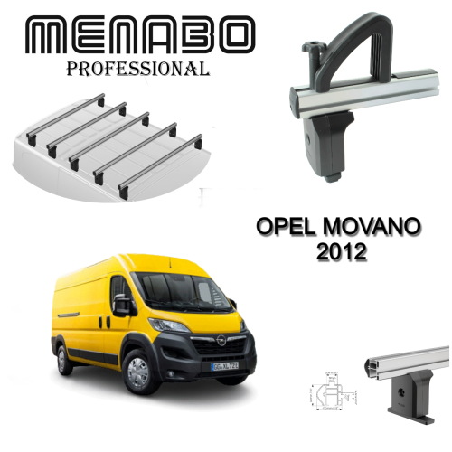 KROVNI NOSAČI ZA OPEL MOVANO 2010> 2021.g > +GRANIČNICI KROVNI NOSAČI ZA OPEL MOVANO 2010> 2021.g > +GRANIČNICI