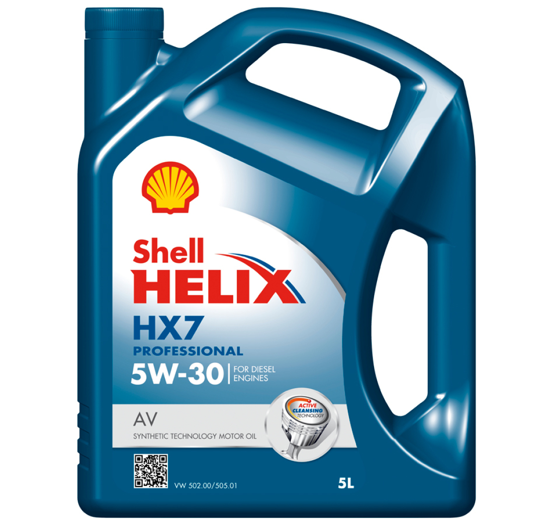 SHELL HELIX HX7  DIESEL PROFESIONAL AV 5W30 (5L)