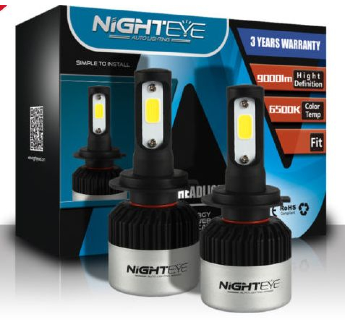 AUTO ŽARULJA H7 LED 6500K NIGHTEYE