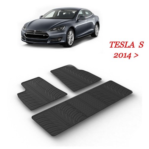 GUMENI AUTO TEPISI ZA TESLA S - KOMPLET PREDNJI I ZADNJI GUMENI AUTO TEPISI ZA TESLA S - KOMPLET PREDNJI I ZADNJI