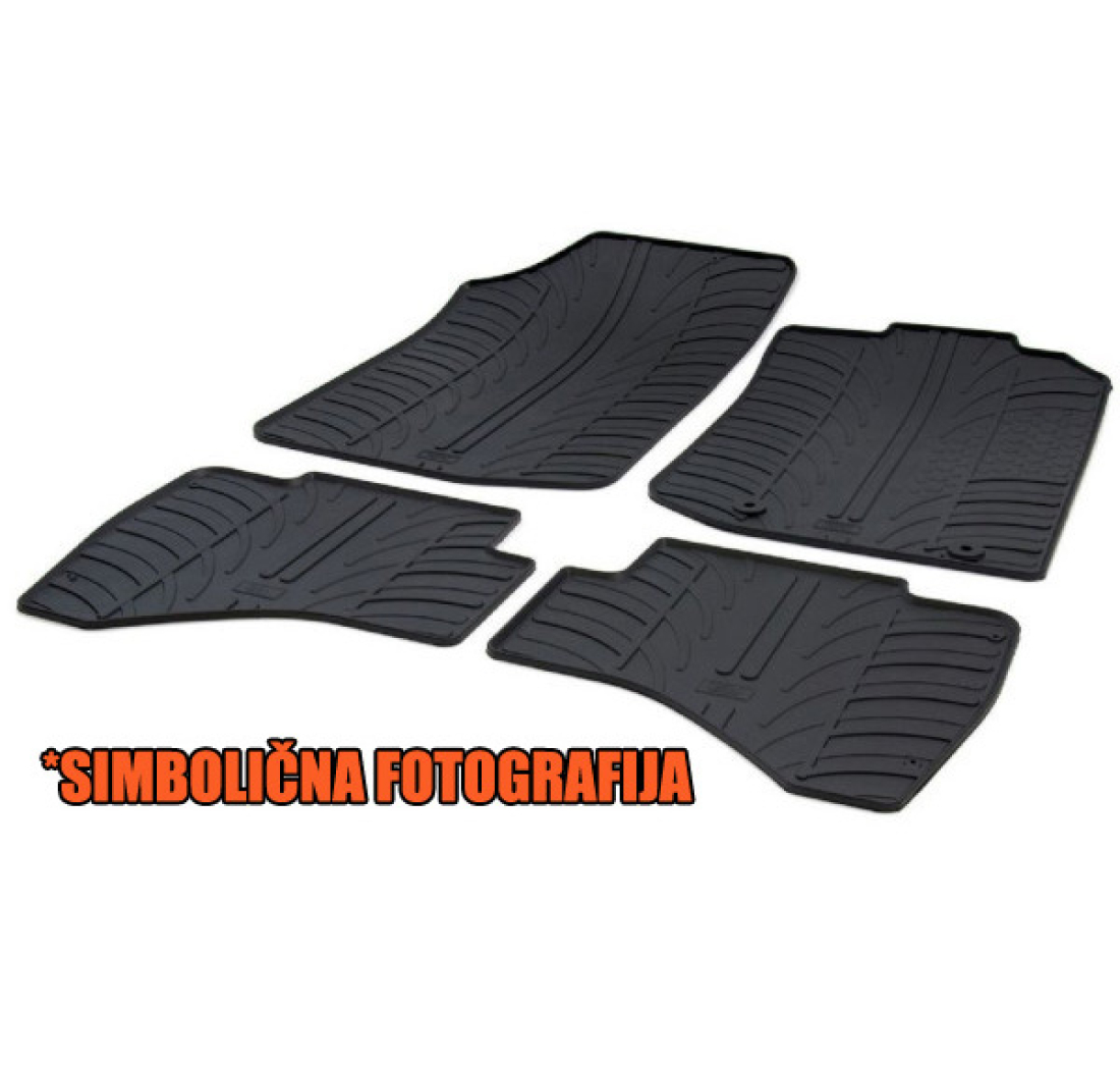 Tipski gumeni tepisi za Fiat: Idea 2006-> 