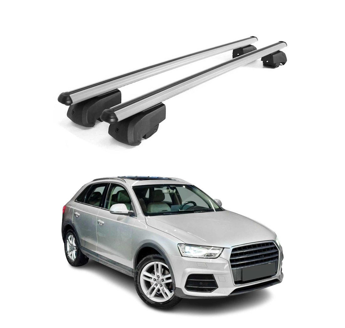 Krovni nosači AUDI Q3 8U 2011-2018 | aluminij | Molydon