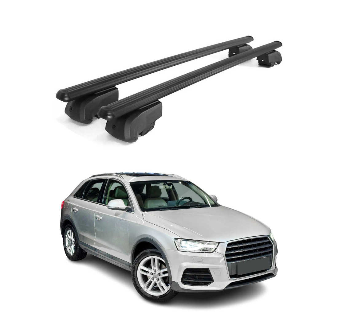 Krovni nosači AUDI Q3 8U 2011-2018 | aluminij | Molydon