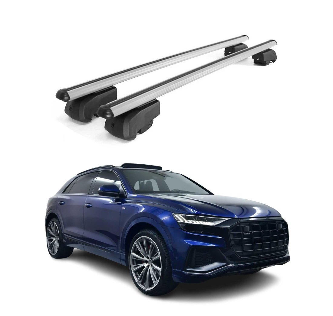Krovni nosači AUDI Q8 / E-TRON 2018- | aluminij | Molydon