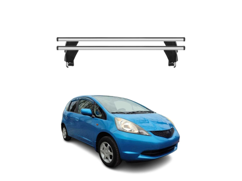 Krovni nosači HONDA JAZZ / FIT II 2007-2013 | aluminij | Molydon