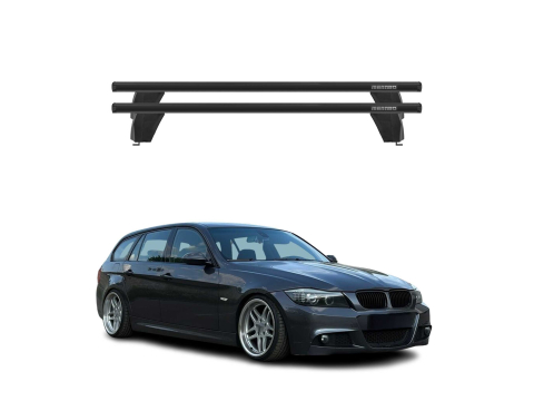 Krovni nosači BMW 3 SERIES E90 E91 E92 SD TOURING COUPE 2004-2013 | aluminij | Molydon